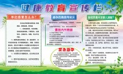 医院健康教育展板