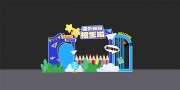 招生活动美陈布置图片素材