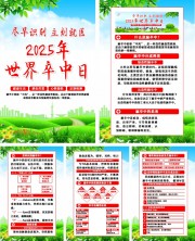 2025年世界卒中日宣传系列海报