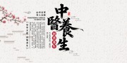 中医养生活动展板