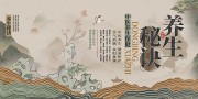 中医养生保健展板