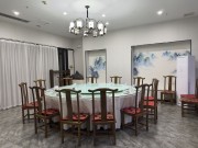 中式豪华水墨风餐厅包间