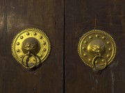 古铜门环中式门饰