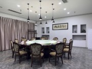 中式豪华包厢餐桌布置