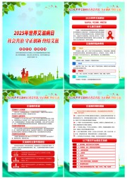 2025世界艾滋病日宣传挂图