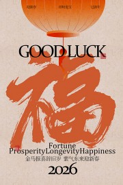 大气福来马年新年节日海报