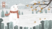 小雪节气海报图片下载
