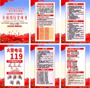 2025年全国消防宣传月主题宣传系列海报