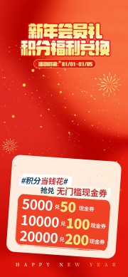 新年促销活动海报图片素材