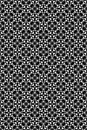 黑白几何无缝花型设计