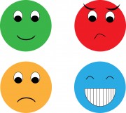 可爱卡通表情矢量插画图片