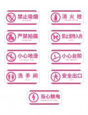 禁止吸烟严禁拍摄安全警示牌