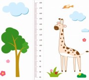 儿童身高尺墙贴图片素材下载