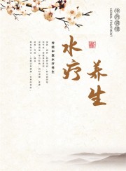 传统中医水疗养生宣传海报