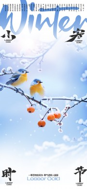 小寒节气海报图片素材下载