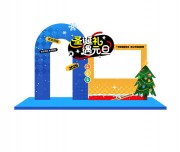 圣诞元旦商场拍照美陈图片下载