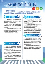 交通安全宣传海报
