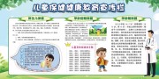 儿童保健健康教育宣传栏下载