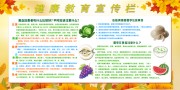 健康教育宣传栏模板设计素材