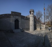 古城墙与城楼景观