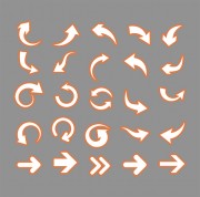 箭头图标矢量素材下载