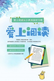 世界读书日公益海报