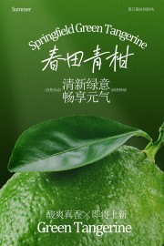 春田青柑海报