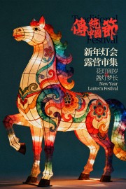 花灯节中国传统节日海报