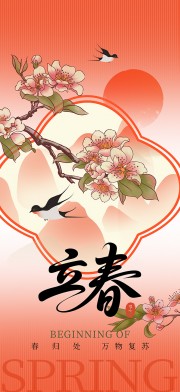 立春节气海报图片素材下载