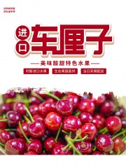 车厘子水果海报图片下载