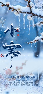 小寒海报图片素材下载