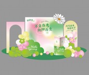 春季美陈布置图片素材下载