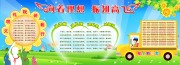 学校理想高飞形象墙宣传栏