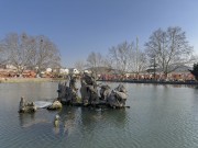 汉王拔剑泉冬景