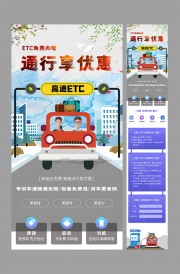 通行享优惠ETC办理公众号运营长图