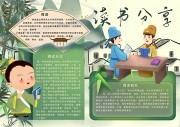 读书分享国风手抄报【word格式】