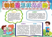 钢铁是怎样炼成的阅读手抄报【word格式】