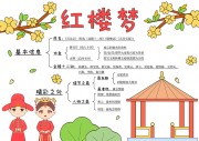 红楼梦好书推荐阅读手抄报【word格式】