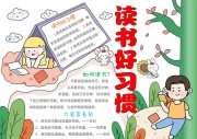 读书好习惯卡通小报【word格式】