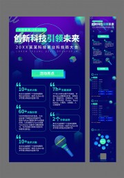 创新科技商业科技大会公众号运营长图图片