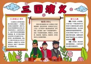三国演义四大名著阅读手抄报【word格式】