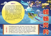 嫦娥奔月寒假校园手抄报【word格式】