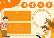 阅读分享小报图片素材下载word格式