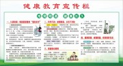 戒烟限酒健康长久健康教育展板设计