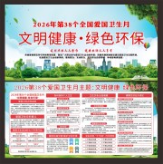 2026年第38个全国爱国卫生月