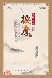 按摩中医养生海报图片素材下载