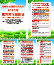 4月25日世界防治疟疾日医疗海报