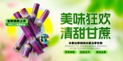 甘蔗海报图片素材下载