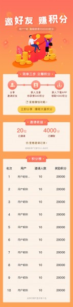 积分海报图片素材下载