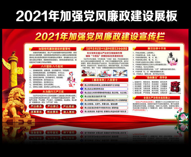 2021年党风廉政建设图片